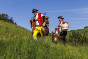 Alpabfahrt, Alpaufzug, Alpfahrt, Appenzell, Appenzell Innerrhoden, Schweiz, Schwende, Sennen, Suisse, Switzerland, Tracht, Öberefahre