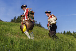 Alpabfahrt, Alpaufzug, Alpfahrt, Appenzell, Appenzell Innerrhoden, Schweiz, Schwende, Sennen, Suisse, Switzerland, Tracht, Öberefahre