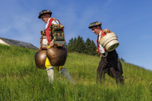 Alpabfahrt, Alpaufzug, Alpfahrt, Appenzell, Appenzell Innerrhoden, Schweiz, Schwende, Sennen, Suisse, Switzerland, Tracht, Öberefahre