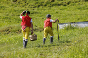 Alpabfahrt, Alpaufzug, Alpfahrt, Appenzell, Appenzell Innerrhoden, Schweiz, Schwende, Sennen, Suisse, Switzerland, Tracht, Öberefahre