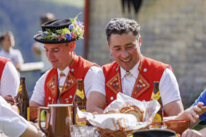 Alpabfahrt, Alpaufzug, Alpfahrt, Appenzell, Appenzell Innerrhoden, Schweiz, Schwende, Sennen, Suisse, Switzerland, Tracht, Öberefahre