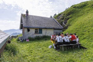 Alpabfahrt, Alpaufzug, Alpfahrt, Appenzell, Appenzell Innerrhoden, Schweiz, Schwende, Sennen, Suisse, Switzerland, Tracht, Öberefahre