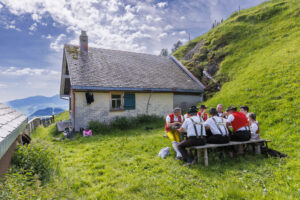 Alpabfahrt, Alpaufzug, Alpfahrt, Appenzell, Appenzell Innerrhoden, Schweiz, Schwende, Sennen, Suisse, Switzerland, Tracht, Öberefahre
