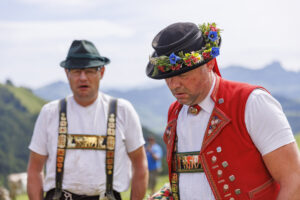 Alpabfahrt, Alpaufzug, Alpfahrt, Appenzell, Appenzell Innerrhoden, Schweiz, Schwende, Sennen, Suisse, Switzerland, Tracht, Öberefahre