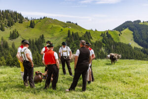 Alpabfahrt, Alpaufzug, Alpfahrt, Appenzell, Appenzell Innerrhoden, Schweiz, Schwende, Sennen, Suisse, Switzerland, Tracht, Öberefahre