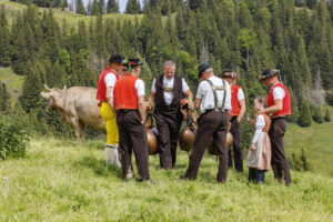 Alpabfahrt, Alpaufzug, Alpfahrt, Appenzell, Appenzell Innerrhoden, Schweiz, Schwende, Sennen, Suisse, Switzerland, Tracht, Öberefahre