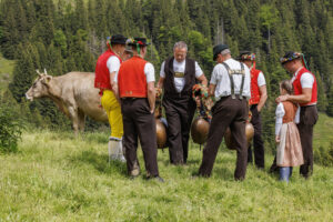 Alpabfahrt, Alpaufzug, Alpfahrt, Appenzell, Appenzell Innerrhoden, Schweiz, Schwende, Sennen, Suisse, Switzerland, Tracht, Öberefahre