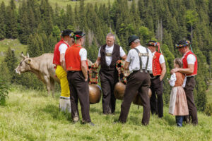 Alpabfahrt, Alpaufzug, Alpfahrt, Appenzell, Appenzell Innerrhoden, Schweiz, Schwende, Sennen, Suisse, Switzerland, Tracht, Öberefahre