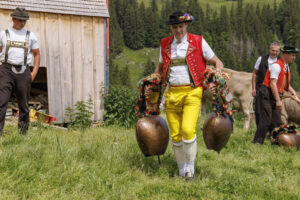 Alpabfahrt, Alpaufzug, Alpfahrt, Appenzell, Appenzell Innerrhoden, Schweiz, Schwende, Sennen, Suisse, Switzerland, Tracht, Öberefahre