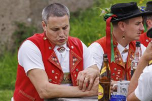 Alpabfahrt, Alpaufzug, Alpfahrt, Appenzell, Appenzell Innerrhoden, Schweiz, Schwende, Sennen, Suisse, Switzerland, Tracht, Öberefahre