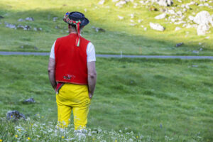 Alpabfahrt, Alpaufzug, Alpen, Alpfahrt, Appenzell, Appenzell Ausserrohden, Appenzeller Hinterland, Hundwil, Ostschweiz, Schweiz, Schwägalp, Sennen, Suisse, Switzerland, Säntis, Tracht, Urnaesch, tradition, Öberefahre