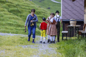 Alpabfahrt, Alpaufzug, Alpen, Alpfahrt, Appenzell, Appenzell Ausserrohden, Appenzeller Hinterland, Hundwil, Ostschweiz, Schweiz, Schwägalp, Sennen, Suisse, Switzerland, Säntis, Tracht, Urnaesch, tradition, Öberefahre