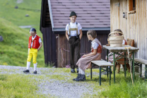 Alpabfahrt, Alpaufzug, Alpen, Alpfahrt, Appenzell, Appenzell Ausserrohden, Appenzeller Hinterland, Hundwil, Ostschweiz, Schweiz, Schwägalp, Sennen, Suisse, Switzerland, Säntis, Tracht, Urnaesch, tradition, Öberefahre