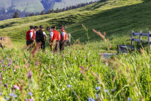 Alpabfahrt, Alpaufzug, Alpen, Alpfahrt, Appenzell, Appenzell Ausserrohden, Appenzeller Hinterland, Hundwil, Ostschweiz, Schweiz, Schwägalp, Sennen, Suisse, Switzerland, Säntis, Tracht, Urnaesch, tradition, Öberefahre