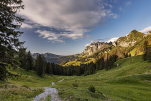 Alp, Alpstein, Berg, Bergmassiv, Ostschweiz, Risipass, Schweiz, Sommer, St. Gallen, Suisse, Switzerland, Säntisbahn, Toggenburg, summer